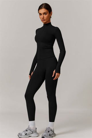 The Nova Luxe Jacket Sports Bra Leggings 3-Piece Set