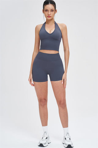 The Whim Sports Bra Shorts 2-Piece Set