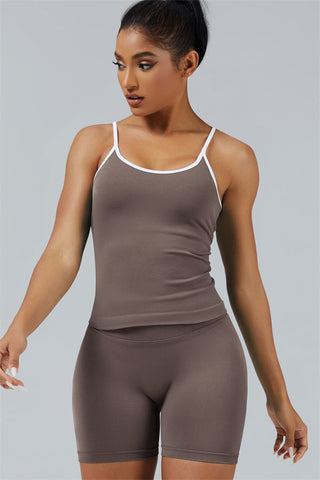 The Elevate New Crop Top Shorts 2-Piece Set