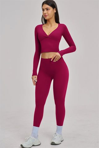 The Swoon Long Sleeve Crop top