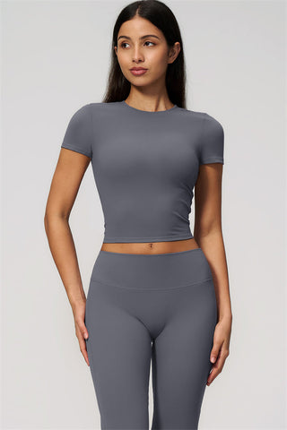 The Zura T-shirt Flared Leggings 2-Piece Set