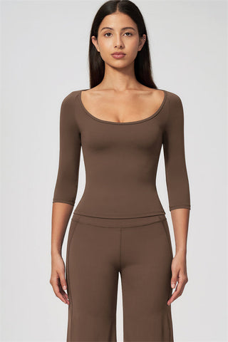 The RiseFit Half-Sleeve T-Shirt Straight Leg Pants 2-Piece Set