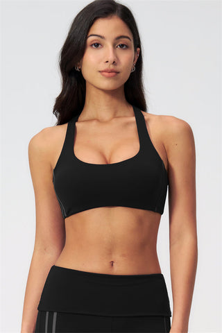 The Evoke Racerback Sports Bra Capri Leggings 2-Piece Set