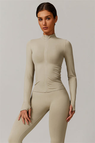 The Nova Luxe Jacket Sports Bra Leggings 3-Piece Set