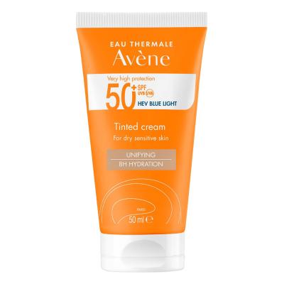 Avene Tinted Cream SPF50+ Unifying 50ml - Tinted Sunscreen Cream for Dry Skin with High SPF Protection - Glamourous Grace