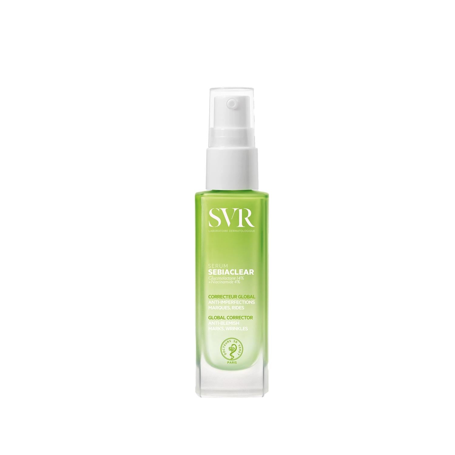 SVR Sebiaclear Serum 30ml - Skincare Serum for Acne-Prone Skin, Sebum Regulation, and Clarity - Glamourous Grace