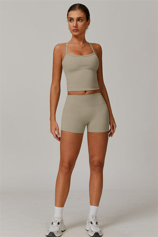 The Isabella Crop Top Shorts 2-Piece Set