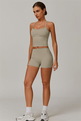 Athena Celeste Crop Vest