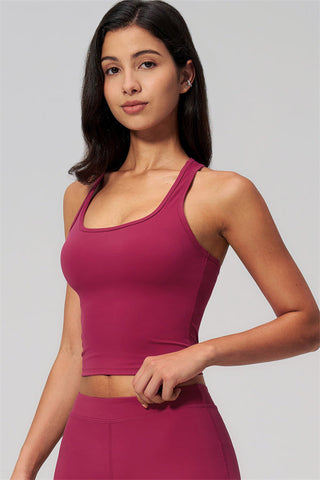 The Revive Crop Top Capri Leggings 2-Piece Set
