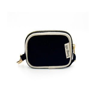 Earbuds Travel Case w Clasp – Black - Glamourous Grace