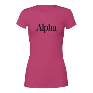 The Self Assured Alpha T-Shirt