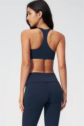 The Evoke Racerback Sports Bra Capri Leggings 2-Piece Set
