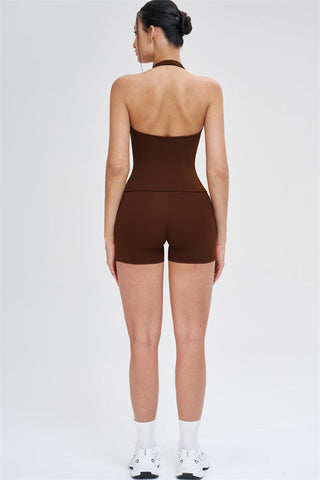 The Stride Crop Top Isabella Shorts 2-Piece Set