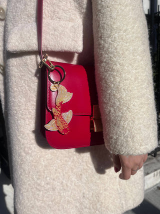 Koi Fish Bag Charm + Keychain
