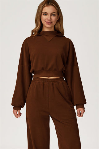 The Axis Crop Hoodie