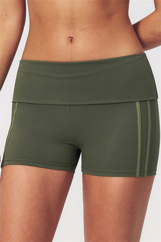The Evoke Racerback Sports Bra Shorts 2-Piece Set