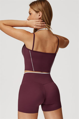 The Radiant Crop Top Shorts 2-Piece Set