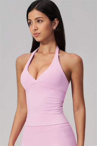 The Align V-Halter Top Flared Leggings 2-Piece Set