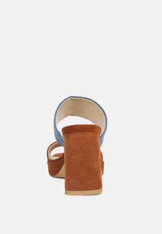 Eddlia Slip On Platform Sandals