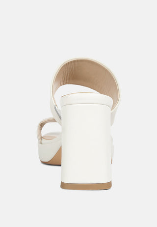 Eddlia Slip On Platform Sandals