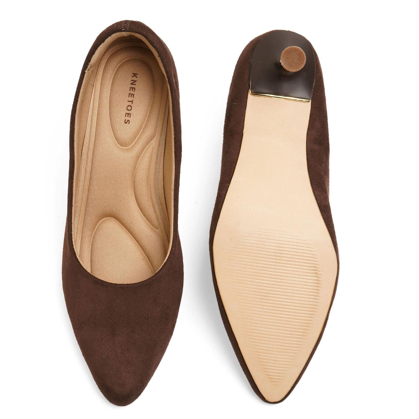 Truffle - Suede Pumps