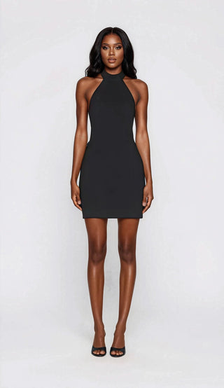 Eden Cocktail Mini Dress – Black - Glamourous Grace