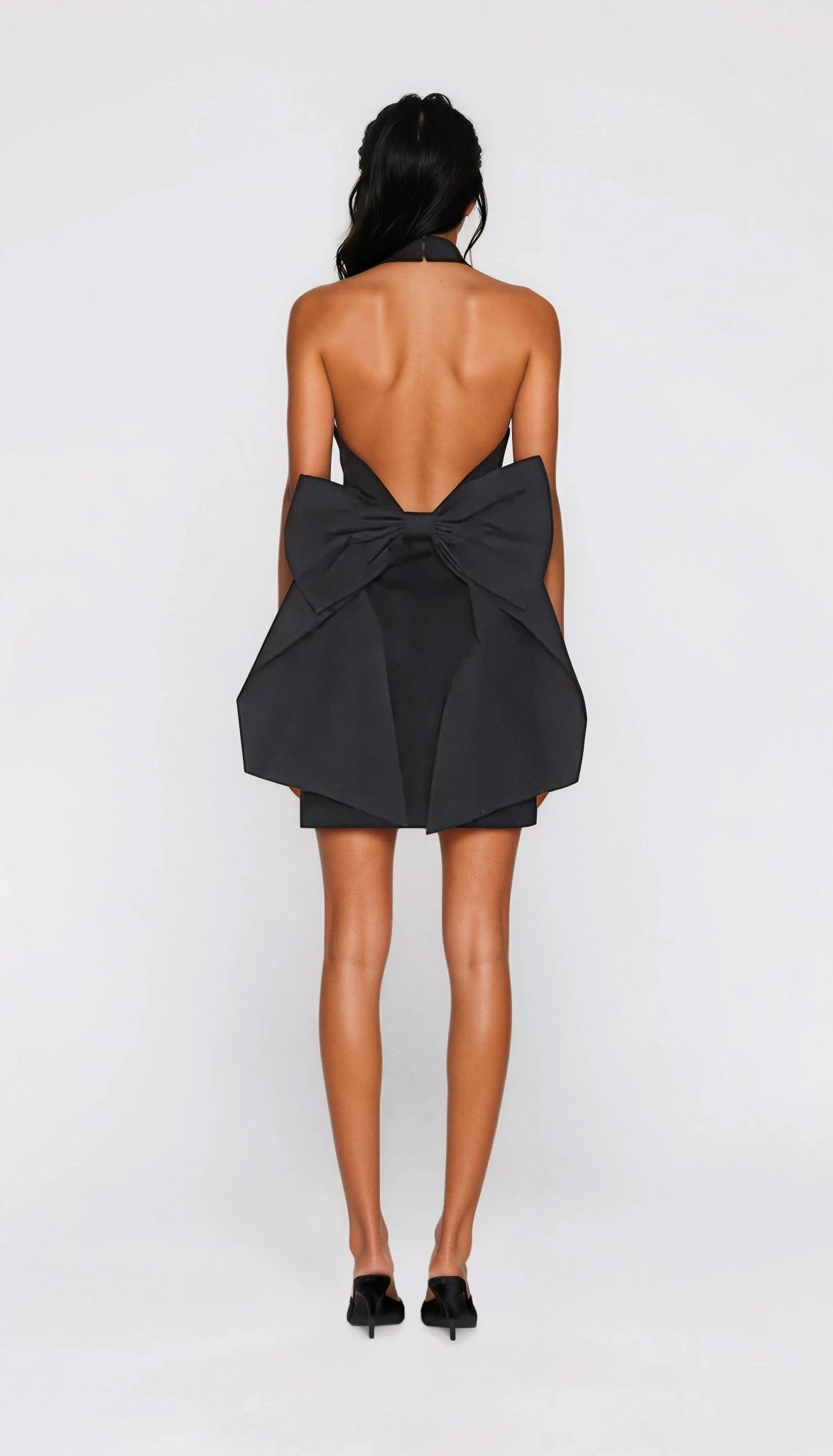 Eden Cocktail Mini Dress – Black - Glamourous Grace