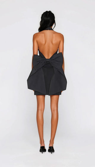 Eden Cocktail Mini Dress – Black - Glamourous Grace