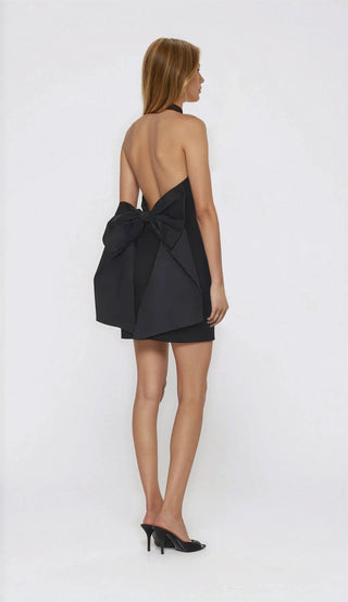 Eden Cocktail Mini Dress – Black - Glamourous Grace