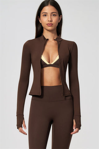 The Seraphine Jacket Sports Bra Leggings 3-Piece Set