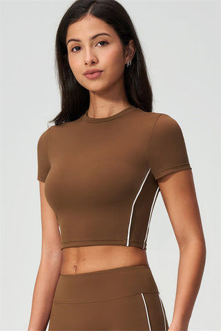 The Breathe T-shirt Straight Leg Pants 2-Piece Set