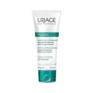 Uriage Hyseac Exfoliating Mask 100ml - Gentle Cleansing & Oil Control for Oily Skin - Glamourous Grace