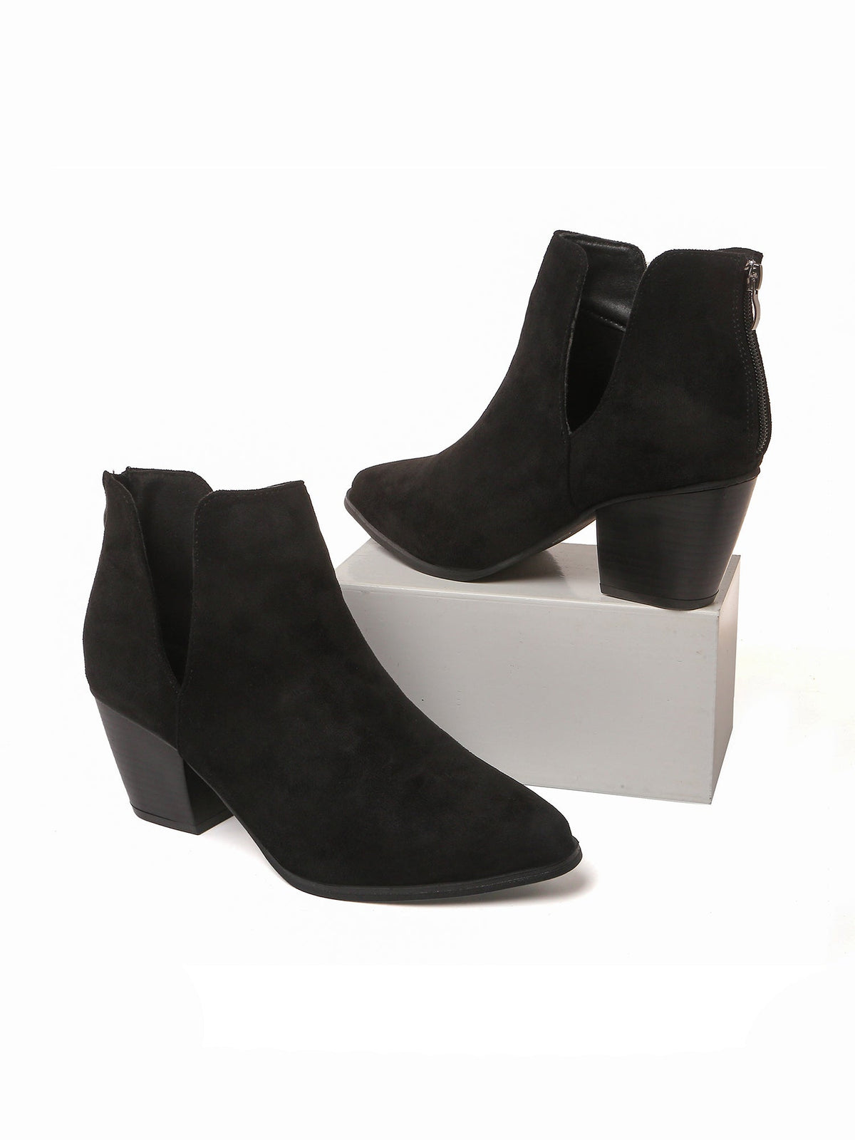 Eira | Black Suede - Glamourous Grace