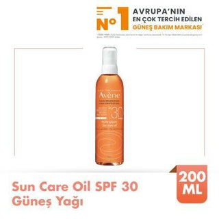 Avene SPF 30+ Sunscreen Oil Spray - Water-Resistant, Non-Greasy Sun Protection for Sensitive Skin - Glamourous Grace