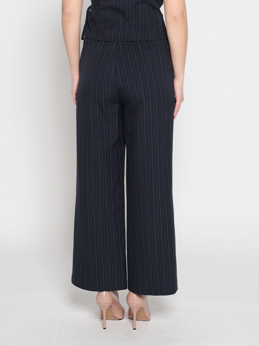 Elastic back straight fit casual pants - Glamourous Grace