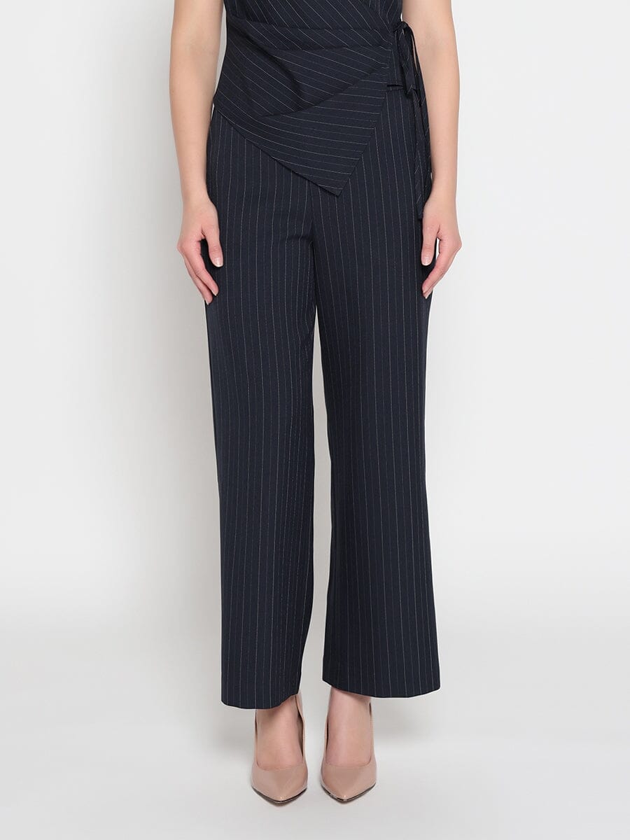 Elastic back straight fit casual pants - Glamourous Grace