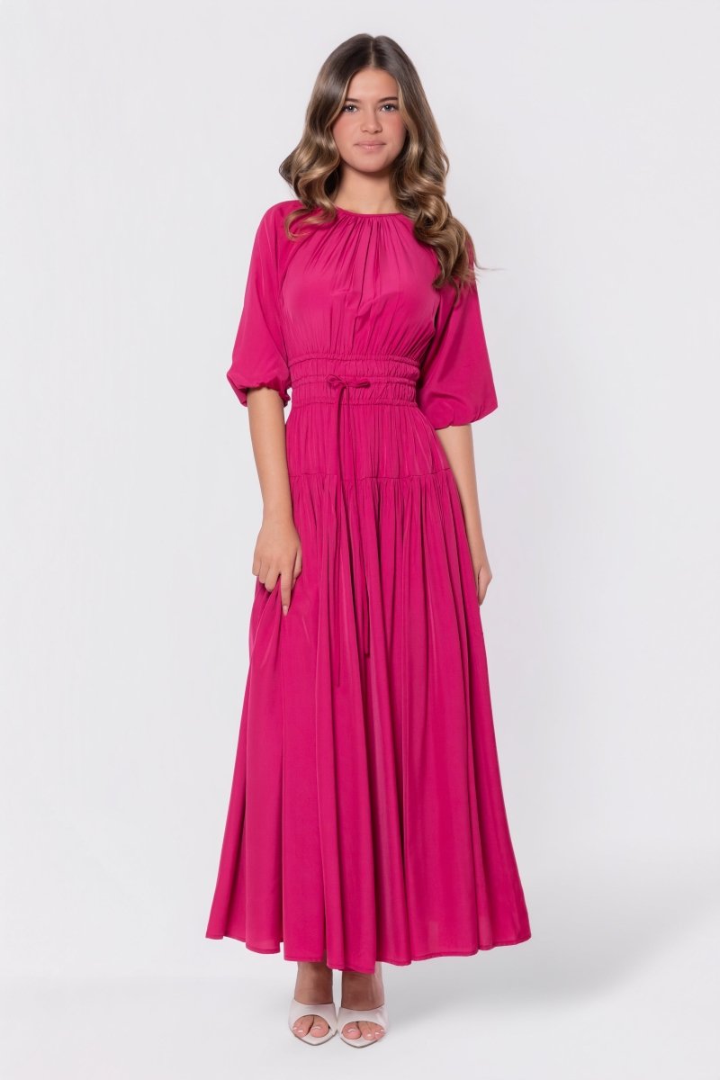Eleanor Dress (Pink) - Glamourous Grace