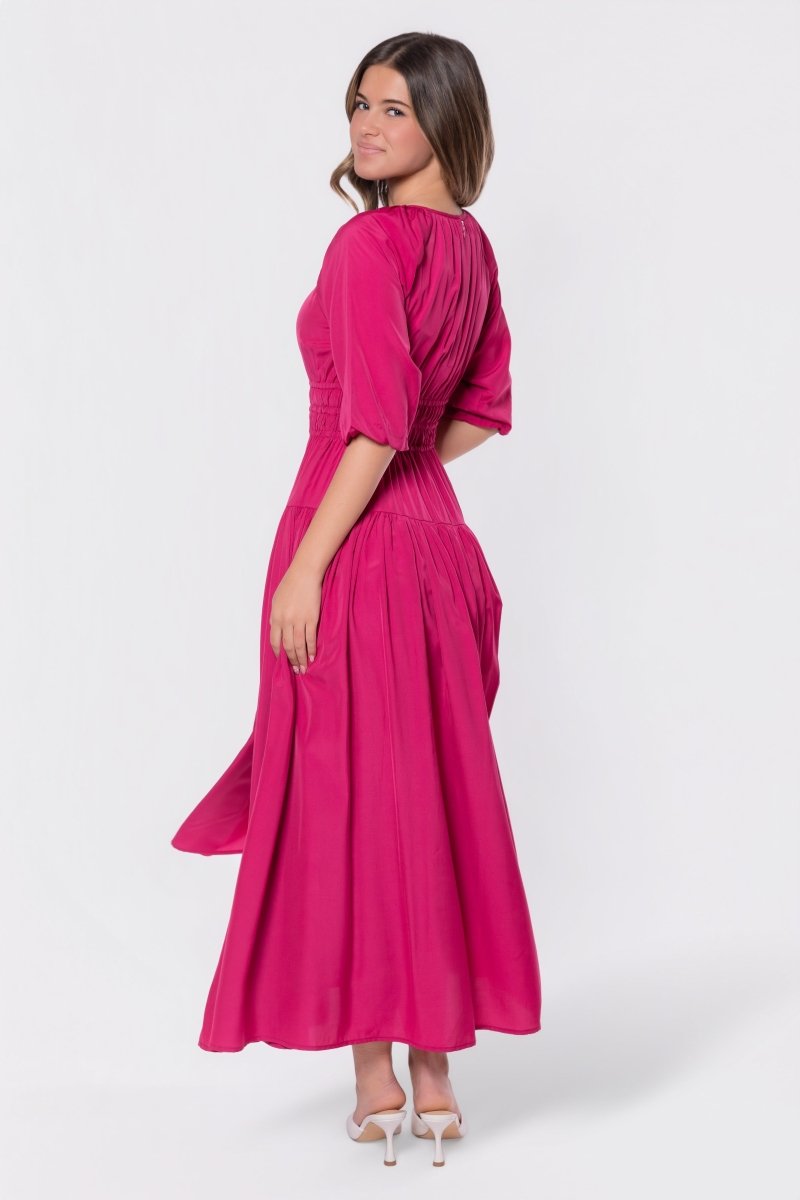 Eleanor Dress (Pink) - Glamourous Grace