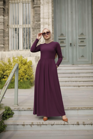 Elena Jersey Maxi - Purple