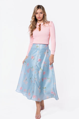 Elia Skirt (Mint Ground)
