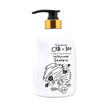 Elizavecca CER-100 Collagen Coating Hair A+ Muscle Hell-Tornado Shampoo 500ml - Glamourous Grace
