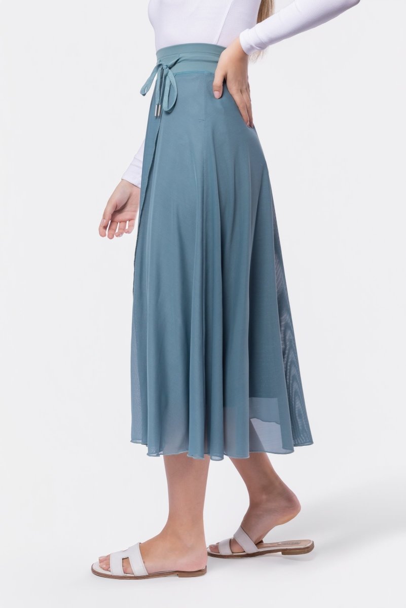Ellen Skirt (Teal) - Glamourous Grace