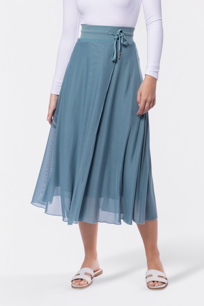 Ellen Skirt (Teal) - Glamourous Grace