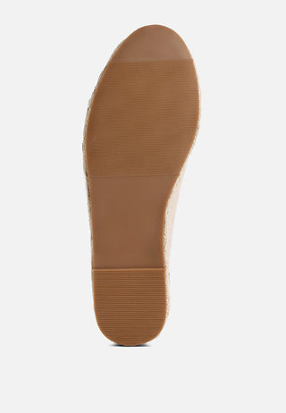 Ellerie Soft Suede Flatform Heel Espadrilles - Glamourous Grace