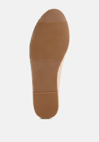Ellerie Soft Suede Flatform Heel Espadrilles - Glamourous Grace