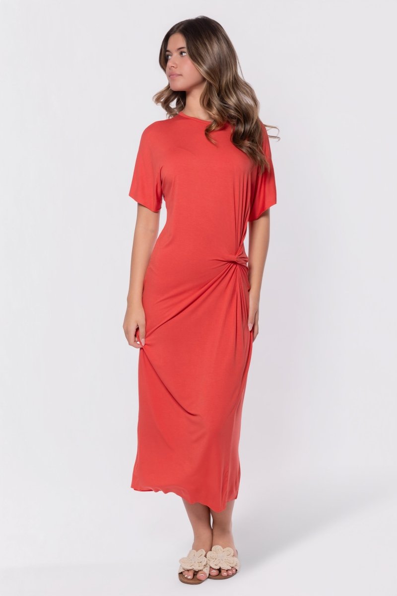 Elsa Dress (Red) - Glamourous Grace