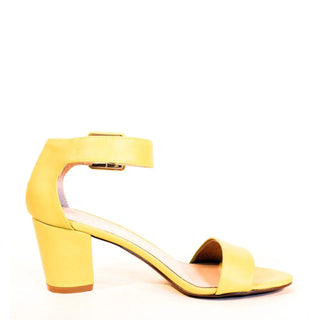 Elyse Faux Leather Sandal Heels - Glamourous Grace