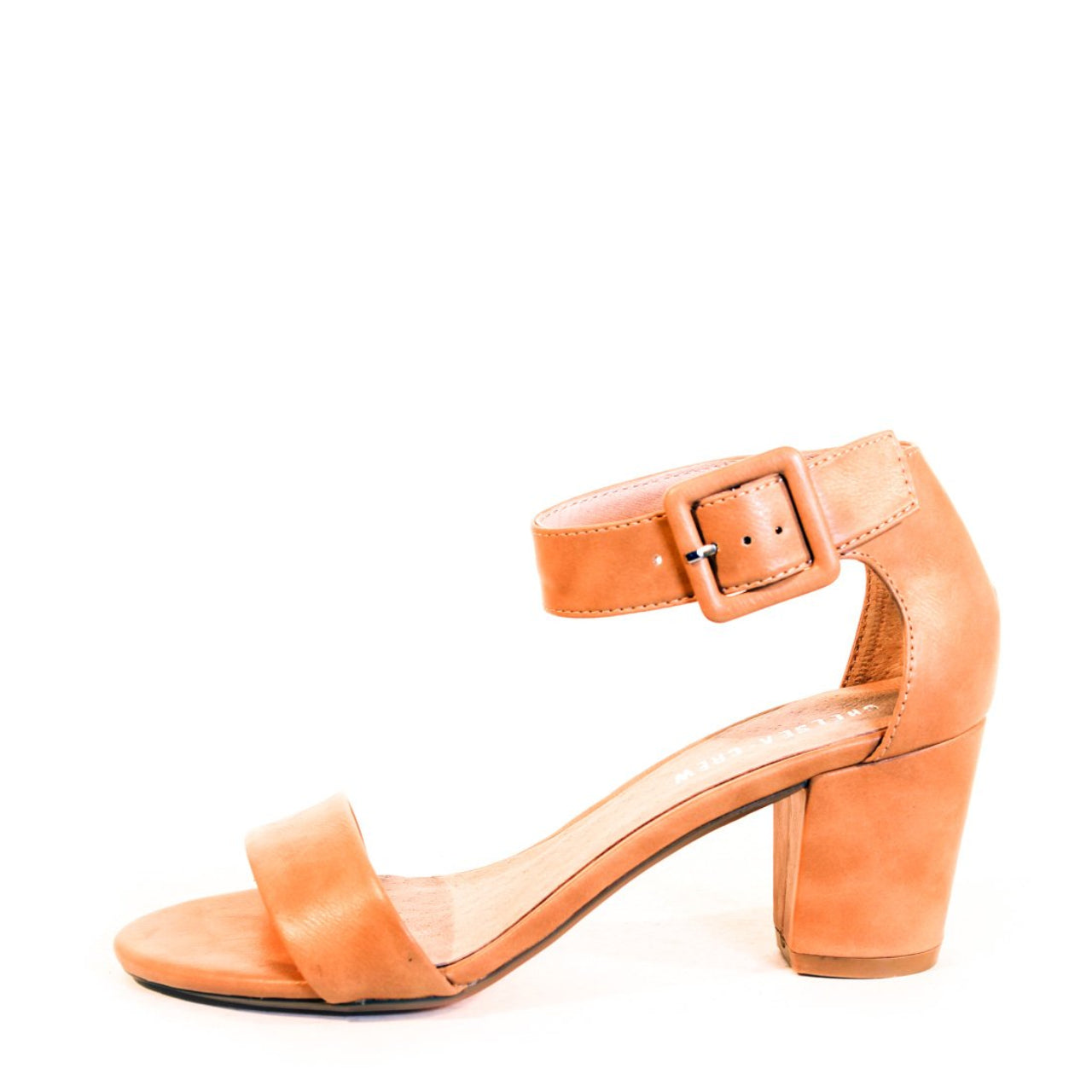 Elyse Faux Leather Sandal Heels - Glamourous Grace