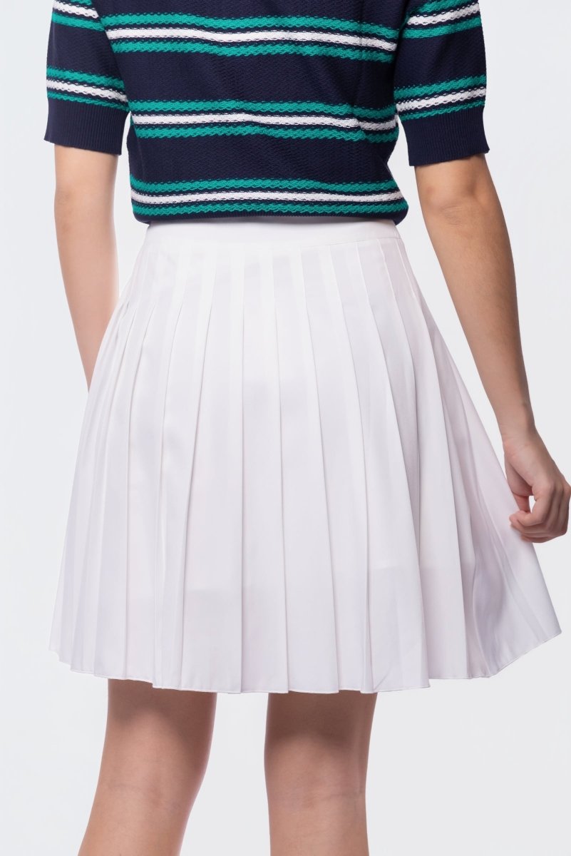 Ember Skirt 20" (White) - Glamourous Grace