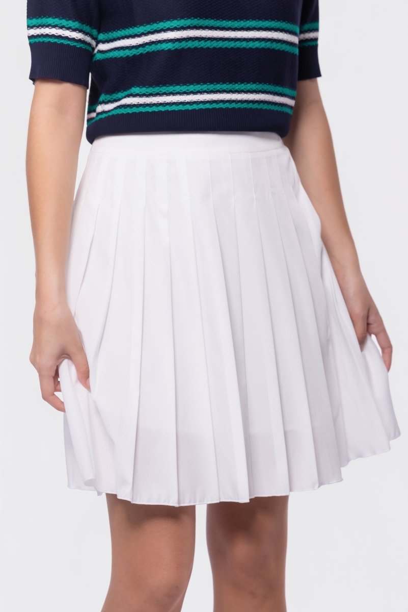 Ember Skirt 20" (White) - Glamourous Grace